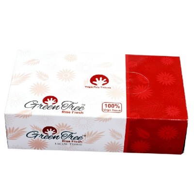 Facial Tissue Paper Box